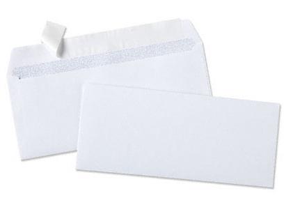 Caixa de 500 Envelopes Brancos 110x220mm sem janela